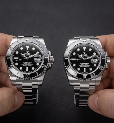 original rolex submariner vs fake